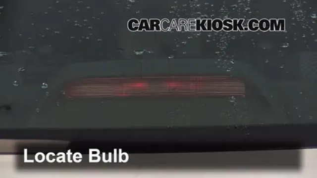 2006 Toyota Solara SLE 3.3L V6 Coupe Luces Luz de freno central (reemplazar foco)